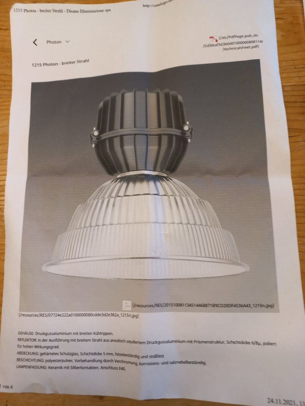 Lampade: Photon Loftlampe von Disano – Usato da Ammerswil AG venduto da savinir 8