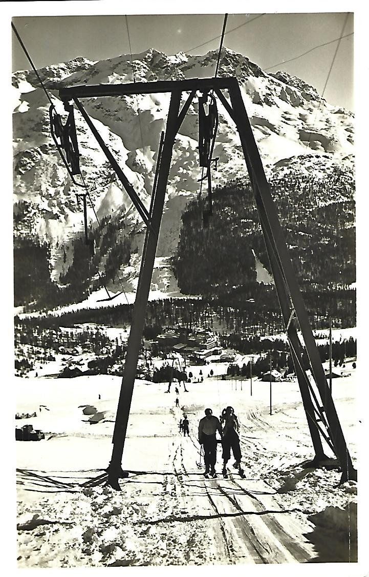 Ansichtskarten: Ski-Lift Suvretta St.Moritz – Gebraucht aus Wetzikon ZH von Brulu100