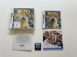 Jeu Nintendo DS Zoo Tycoon complet avec notice boitier