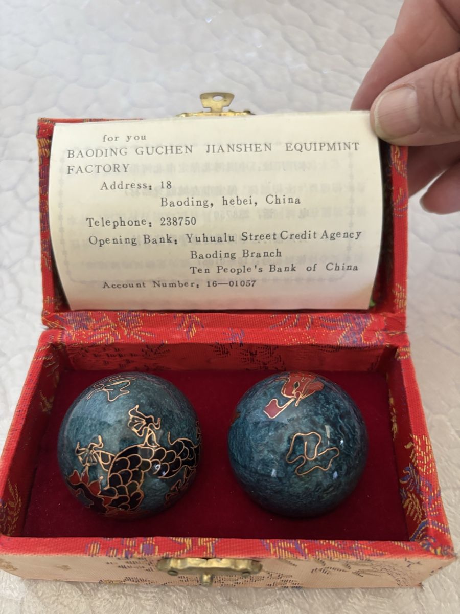 Tutte le decorazioni: Qi - Gong Kugeln Klangkugeln – Usato da Zürich venduto da Rita017 2