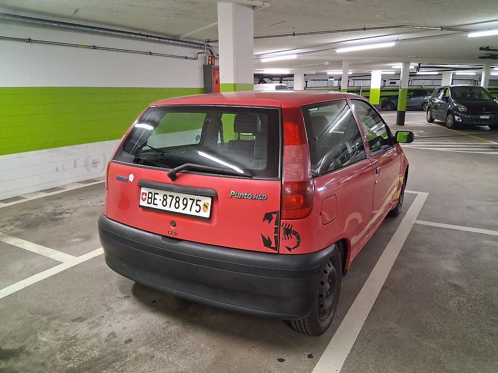 Fiat Autos: Fiat Punto 75 – Gebraucht aus Zollbrück von Luftibus_99 1