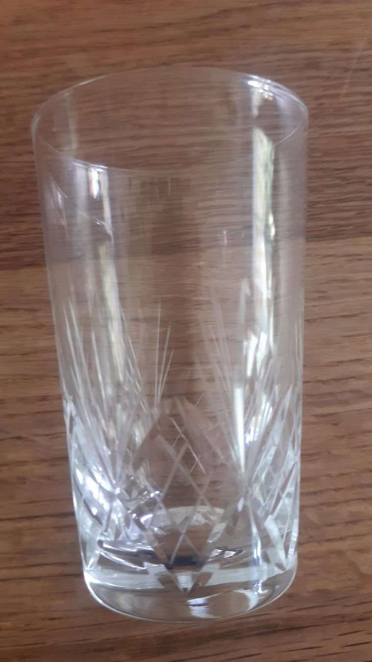 Gläser: Glas Set 9 Stk Kristallglas geschliffen – Gebraucht aus Oey von Parkplatzbrocki 1