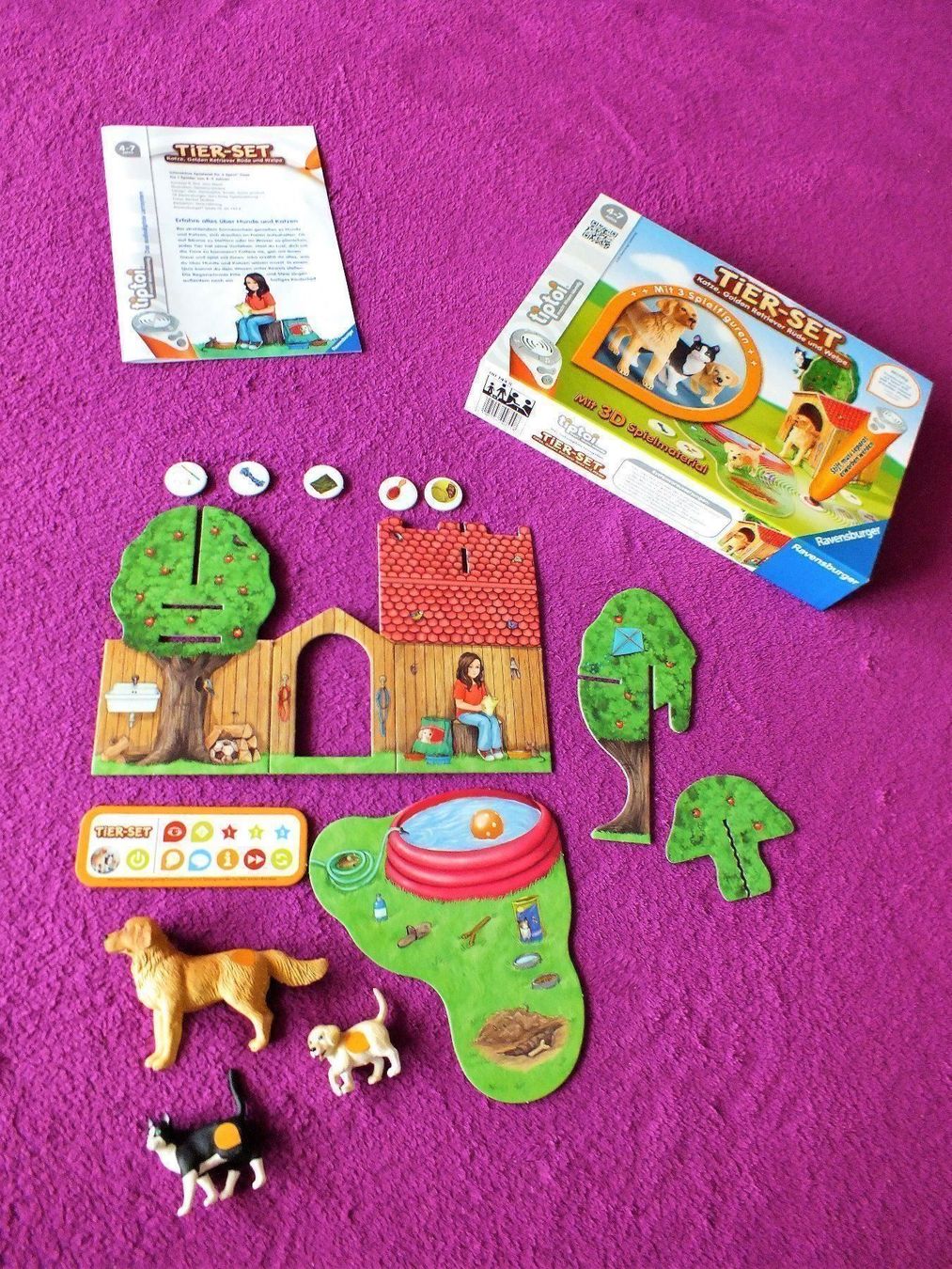 Ravensburger Jeux: tiptoi Tier Hunde Set - Golden Retriever – D'occasion à Müllheim Dorf par Seeeule01 5