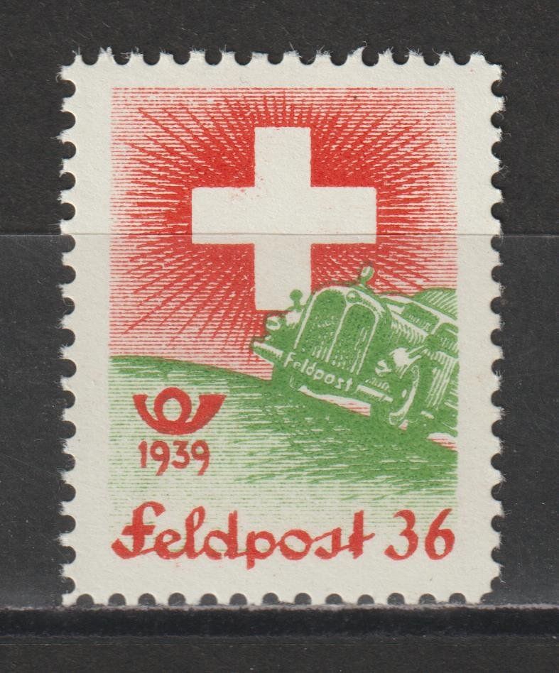 Tutti i francobolli: Feldpost Nr. 22/1 ** – Usato da Siebnen venduto da Fstaehli