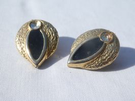 Vintage Ohrclips, Modeschmuck