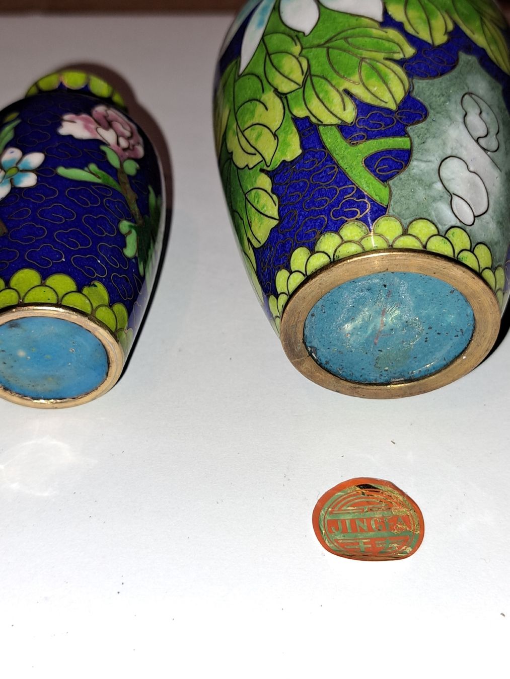 Vasi & Recipienti: Cloisonné, Vintage, Handbemalt, Vasen – Usato da Kölliken venduto da Upcycling-by-Mc-TAM 1