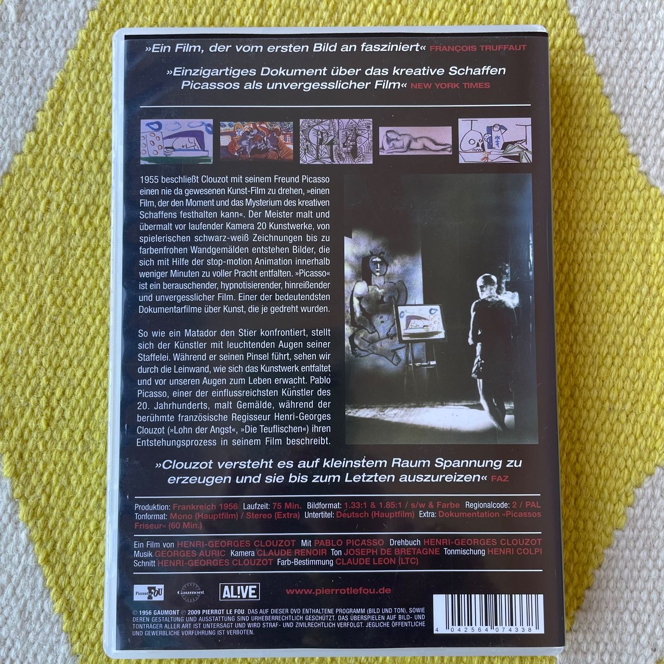 Alle DVDs: PICASSO-DVD PICASSO – Gebraucht aus Rorschacherberg von CD-Roli 1