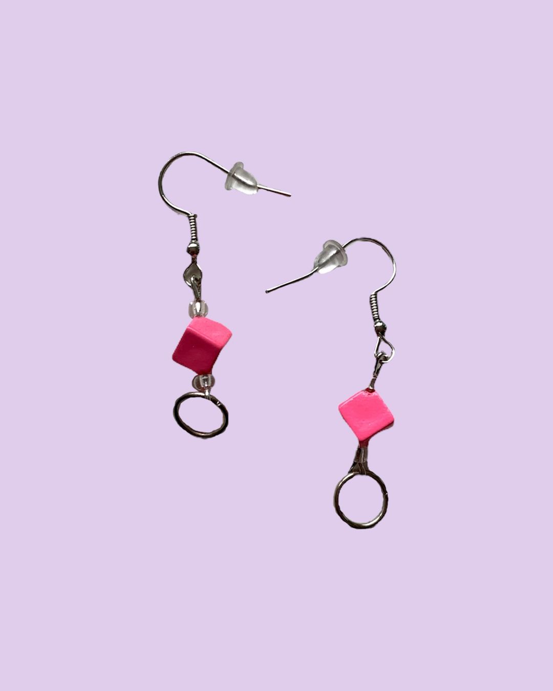 Orecchini pendenti & Orecchini a lobo: "Be there or be square" earrings – Nuovo e nell'imballaggio originale da Basel venduto da demonbaby2222 3