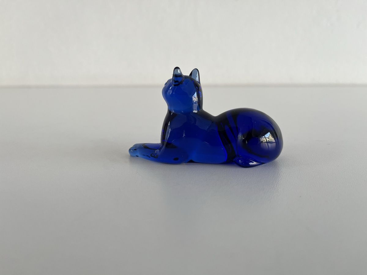Franklin Mint Statuette: Katze / Franklin Mint / Glas – Usato da Wetzikon ZH venduto da seli03 4