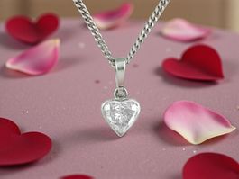 BUCHERER, Diamant - Anhänger mit Kette, ca. 0.95 ct H/SI
