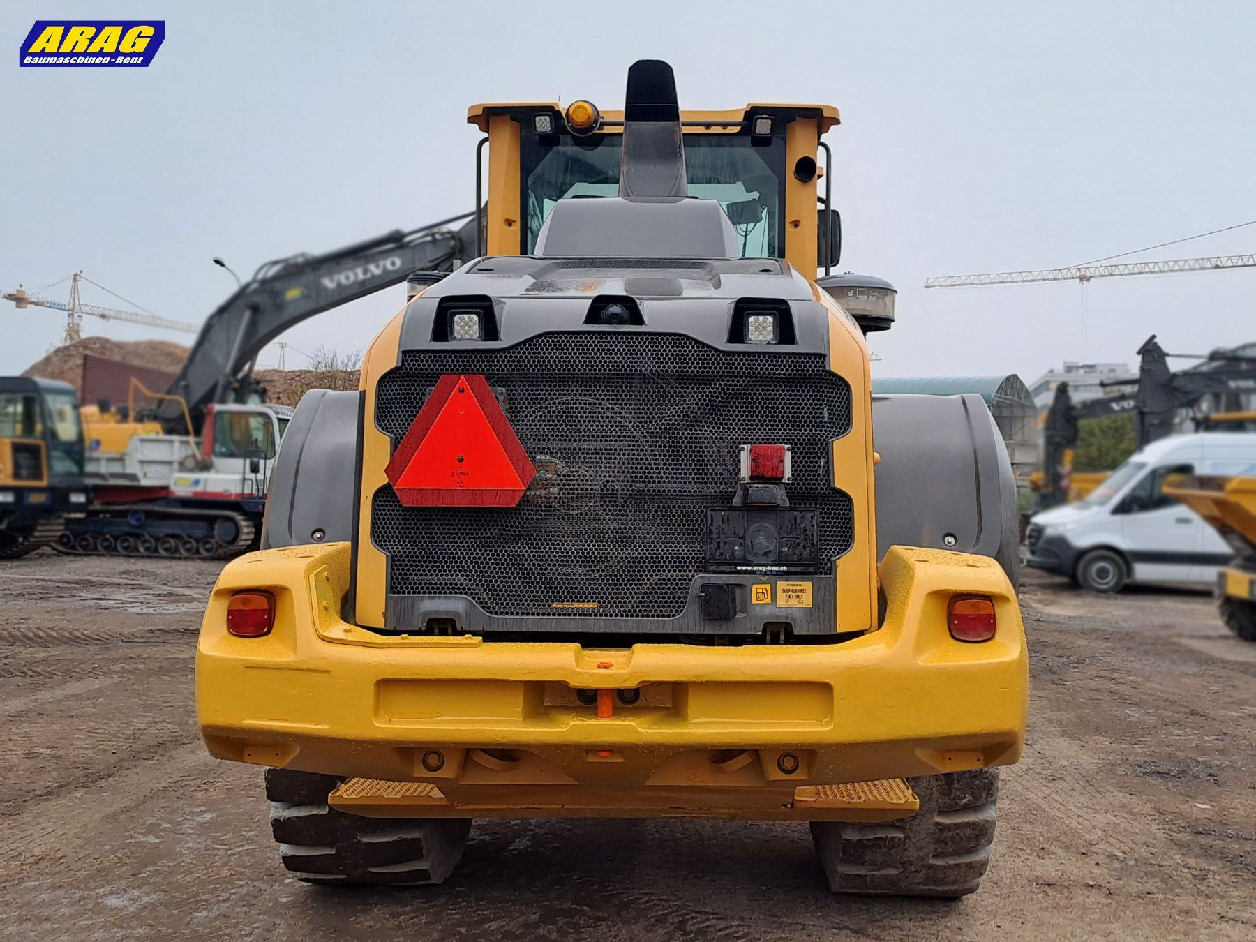 Tutte le macchine: Volvo L110H Radlader – Usato da Hasle LU venduto da Arag08 6