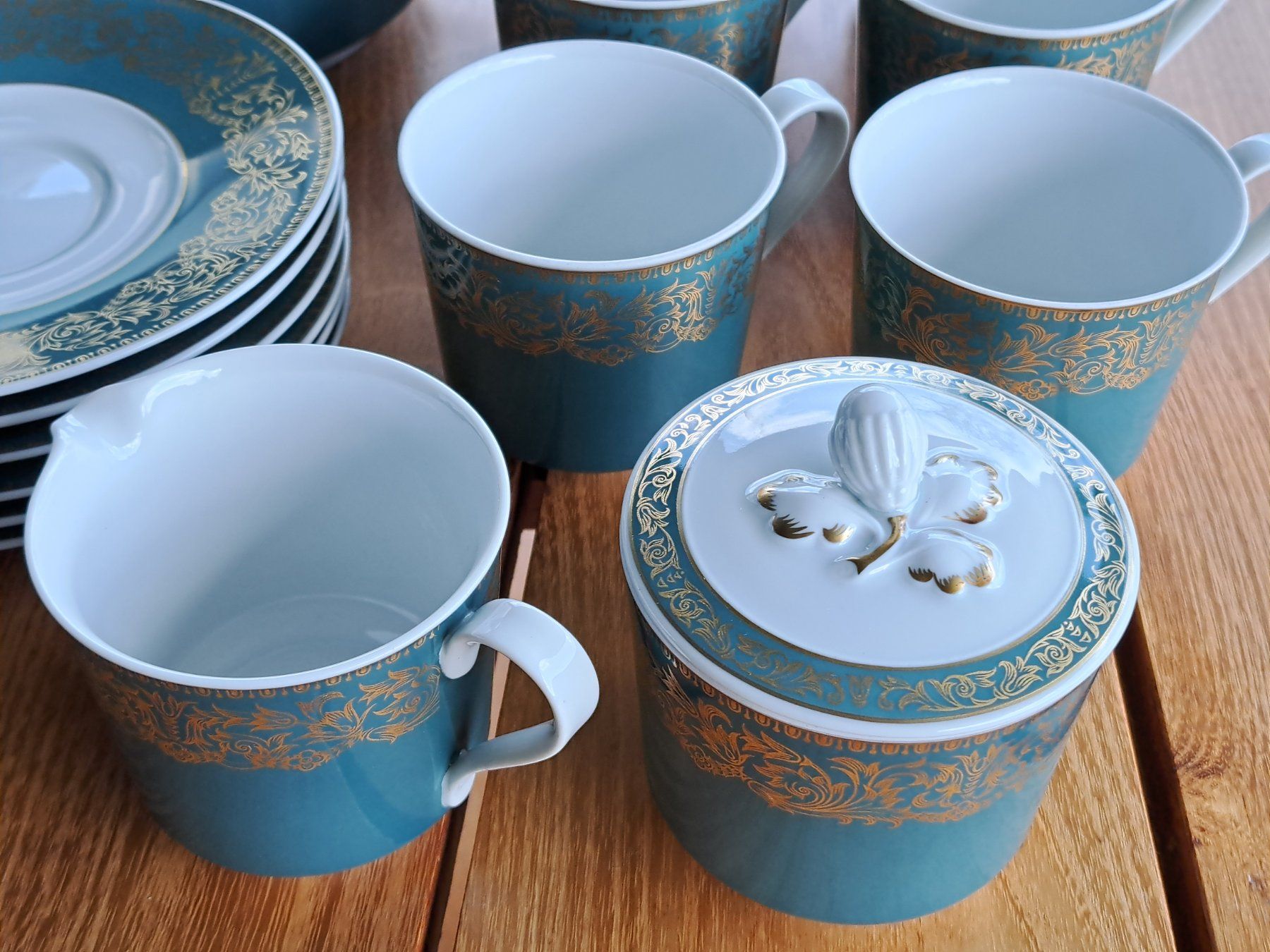 Set di piatti: Langenthal Château Kaffee-/Teeservice, 22-teilig – Usato da Balgach venduto da Redstorm2012 5