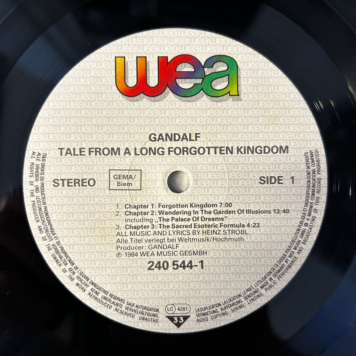 Dischi in vinile: Gandalf - "Tale From A Long Forgotten Kingdom" – Usato da Aesch BL venduto da BernisFlomi 2