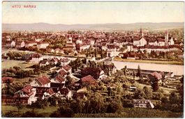 AARAU - Generalansicht ca. 1910 (AG)
