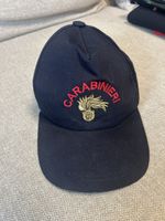 Carabinieri Cap schwarz Stickerei neuwertiger Zustand
