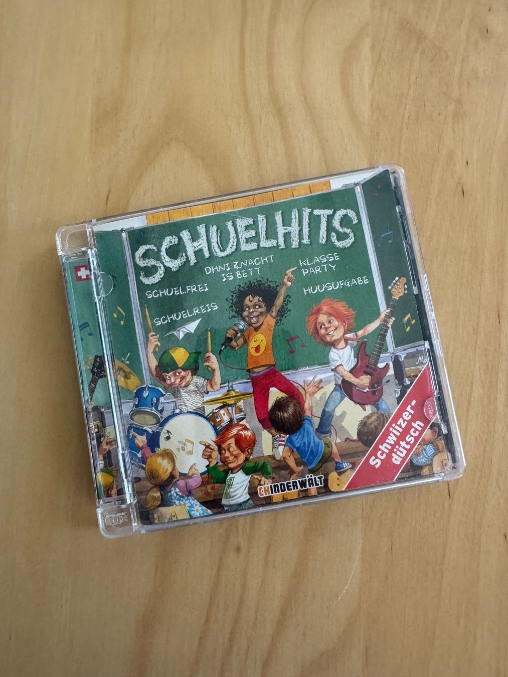 CDs: CD Kinderwält SCHUELHITS SCHWEIZER-DÜTSCH – Gebraucht aus Goldach von Hibiskus23 1