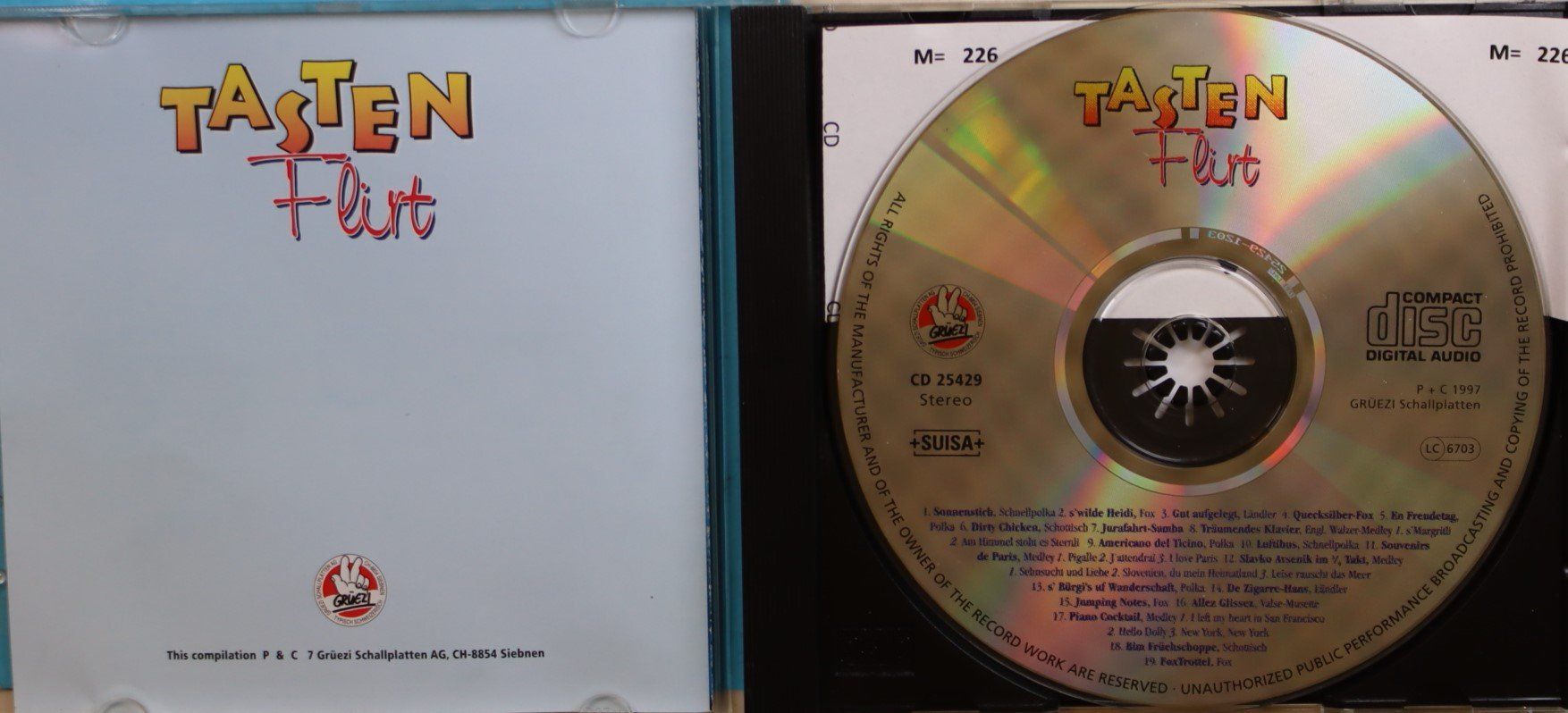 CDs: Tasten flirt – Gebraucht aus Luzern von CONTENTI 1