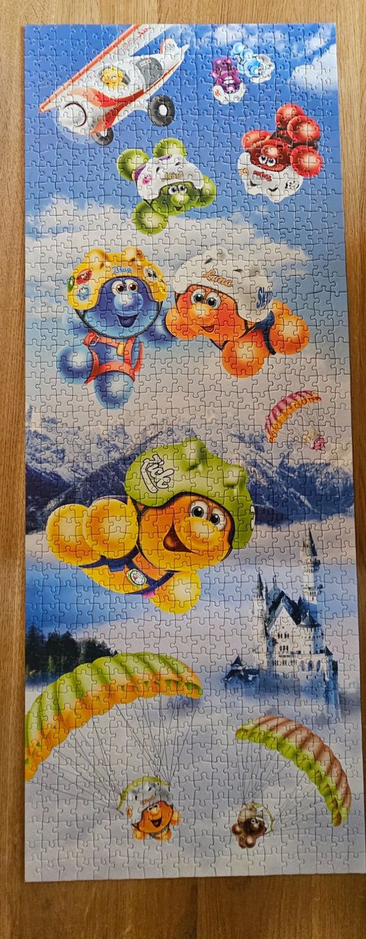 Ravensburger Puzzles: Puzzle Gelini 1000 Teile - Wolkenspringer – Gebraucht aus Altstätten SG von Carrybones 1