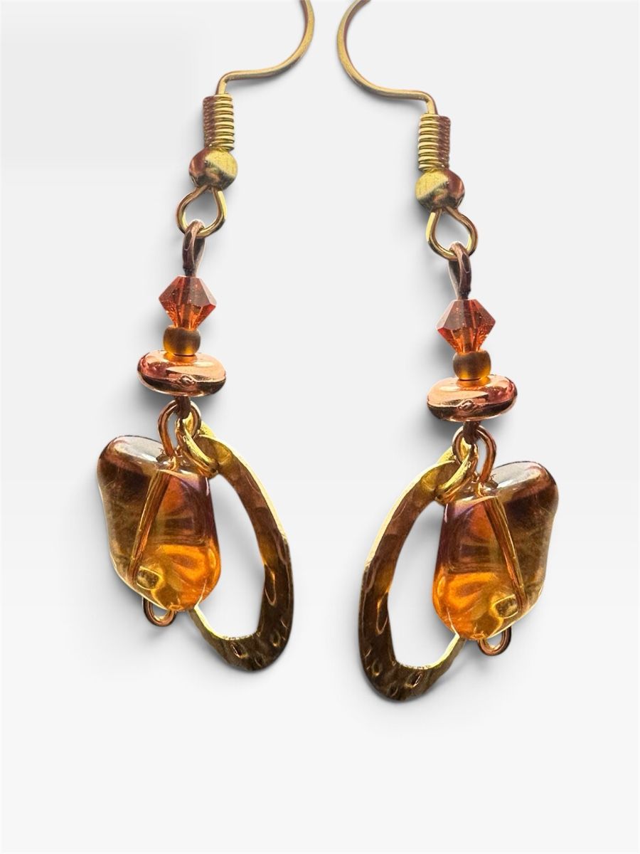 Orecchini pendenti & Orecchini a lobo: Boucles artisanales en verre – Nuovo (secondo la descrizione) da St-Saphorin-Morges venduto da chl_s5rr 3