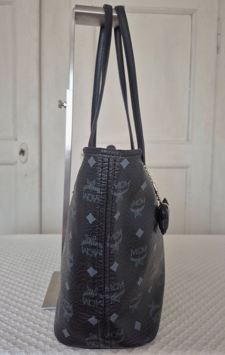 Mcm Borse da donna: MCM Shopper Size S, inkl. Dogbone-Anhänger – Usato da Dottikon venduto da Pega7 3