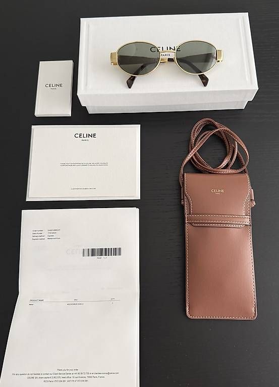 Celine Occhiali & Lenti: Celine Triomphe Sonnenbrille – Nuovo (secondo la descrizione) da Kerzers venduto da Beli.S 1