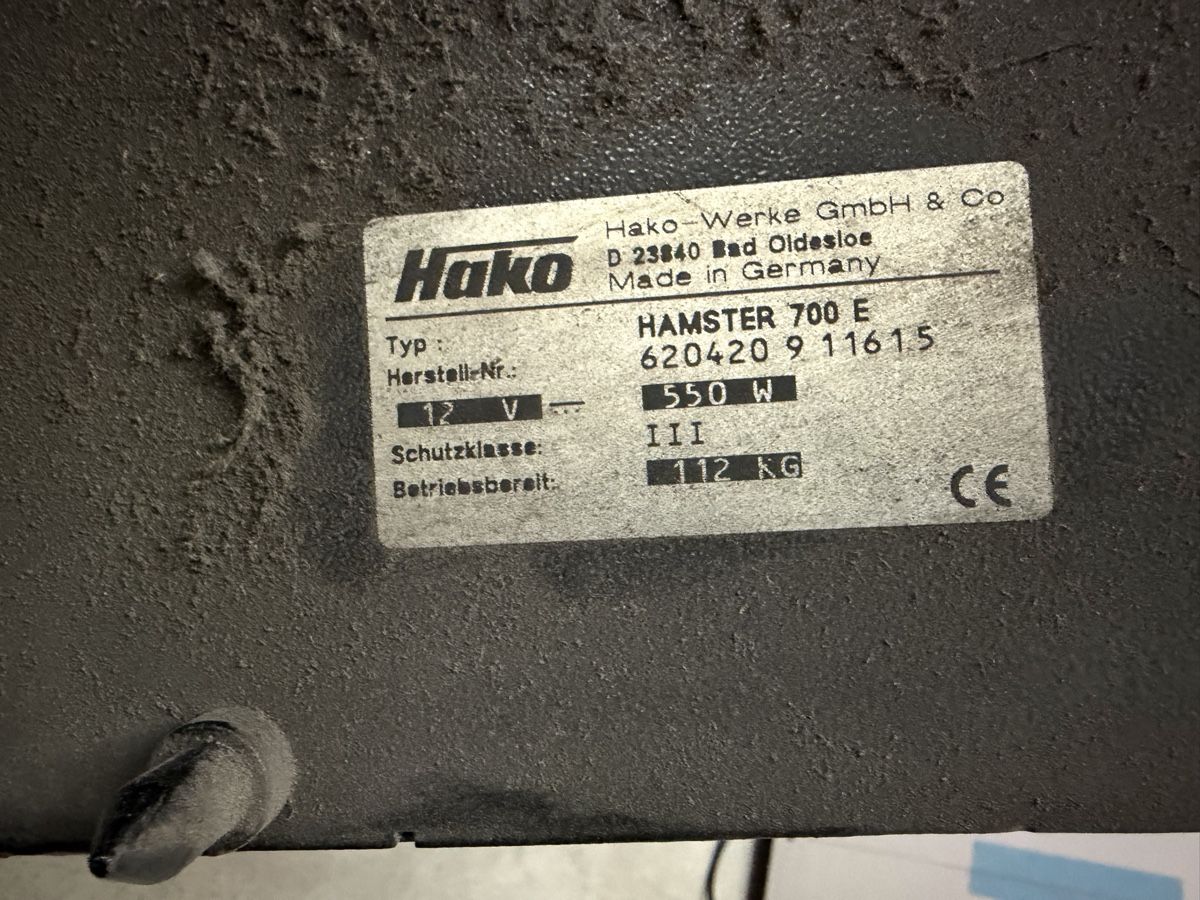 Hako Tutte le macchine: Hako Hamster 700e Wischmaschine – Usato da Safenwil venduto da Marlboro6 4