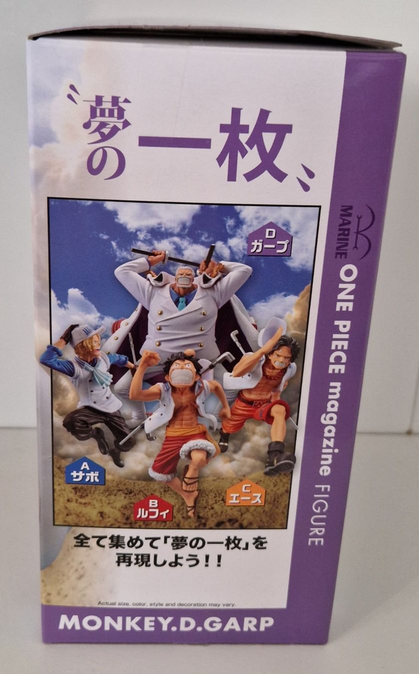 Bandai Statuette: One Piece Magazine Figure Monkey D. Garp 16 cm – Usato da St-Imier venduto da ATTAKSHOP 3