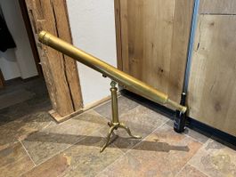 Antikes Messing Teleskop Fernrohr Dollond London Telescope