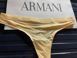 Armani tanga satinato-tg M-nuovo