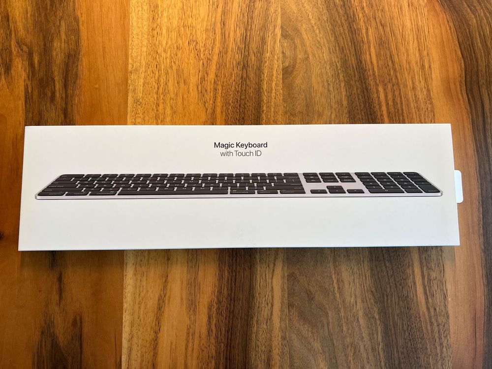 Apple Magic Keyboard Touch ID Num Key, schwarze Tasten, CH Kaufen auf Ricardo