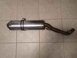 Slip on Endschalldämpfer LeoVince X3 für Suzuki DR 650 SE