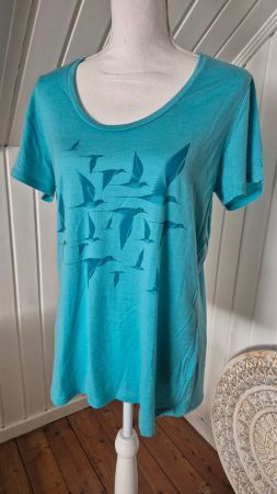 ICEBREAKER tech lite  💙   damen shirt    🕊️  Grösse XL