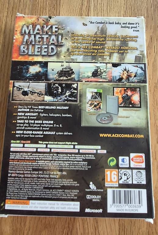 Giochi: Ace Combat Assault Horizon  – Usato da Pfäffikon SZ venduto da Netranger0 1