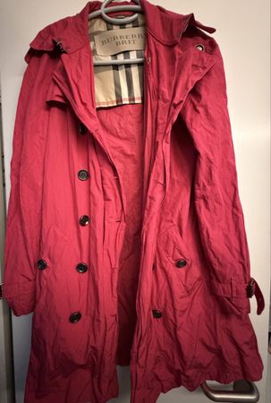 Burberry Trenchcoat pink Grösse 42 guter Zustand