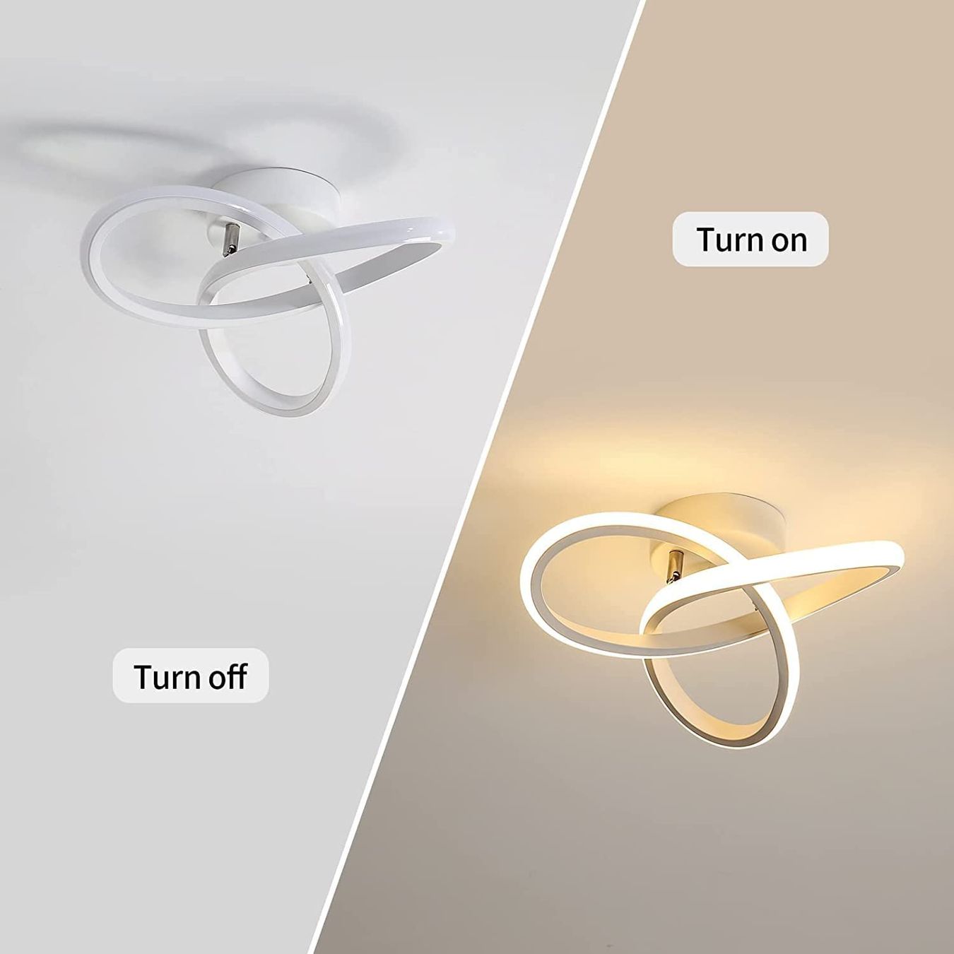 Lampadari & plafoniere: 22W LED Deckenlampe Dimmbar Deckenleuchte Wohnzimmerlampe – Nuovo e nell'imballaggio originale da Zürich venduto da NovaDen 4
