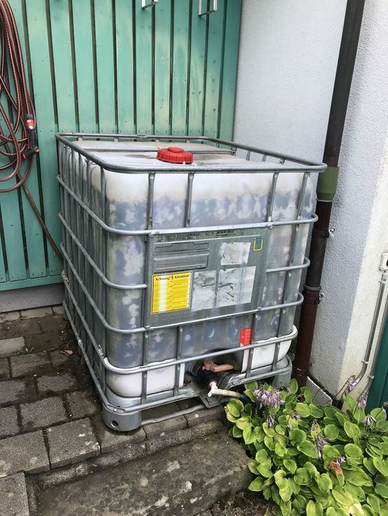 IBC Regenwassertank 1000L | Kaufen Auf Ricardo