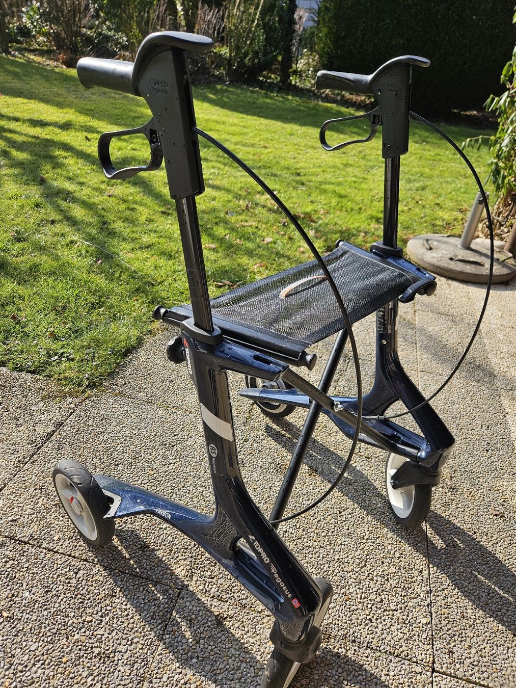 Ausili per la deambulazione: TOPPRO ROLLATOR Pegasus Carbon mit Zubehör! – Nuovo (secondo la descrizione) da Langendorf venduto da Apricot1 4