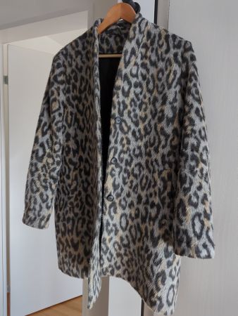 Leopardenmantel Gr.34/ &Otherstories/Wollanteil