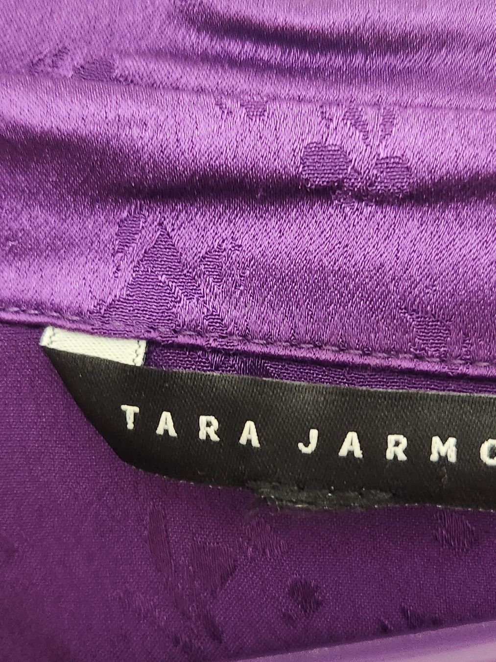 Tara Jarmon Vestiti: Robe Tara Jarmon violette fleurie viscose taille S – Usato da Niedergösgen venduto da Eva2410 9