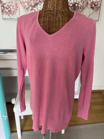 Pullover V-Ausschnitt Rosa, Casablanca.M