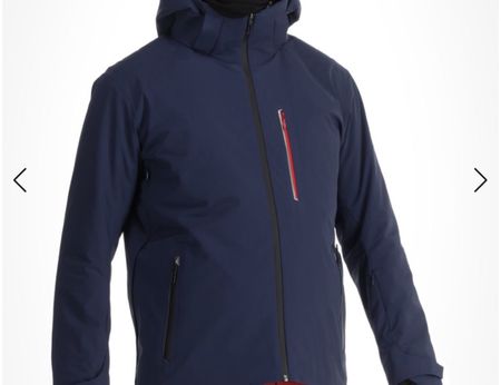 Descente Ski Jacket, Navy Blue, size 50/M