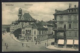 Winterthur, Gasthaus Bierhalle Walhalla 