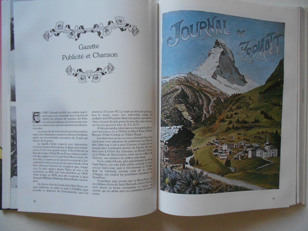 Bücher: CERVIN  -  BELLE EPOQUE – Gebraucht aus Bex von Giorgiob 9