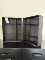 2x IKEA Aufbewahrungsbox Schubladen-Organizer Schwarz 45x35 