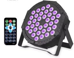 36 LED UV-Schwarzlichtlampe DMX512 mit Fernbedienung
