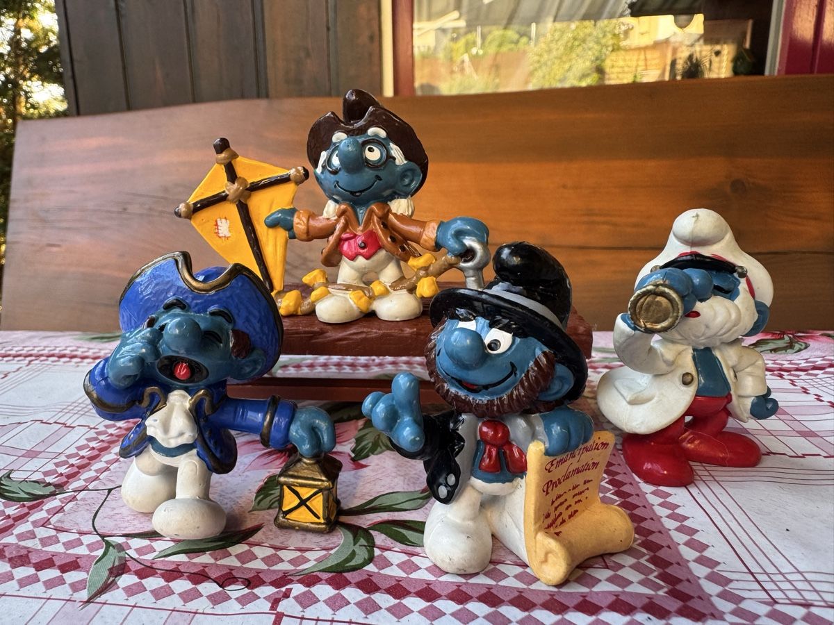 Schleich Figurines: Schlumpf Figuren  – D'occasion à Arnegg par Seller_sk8r