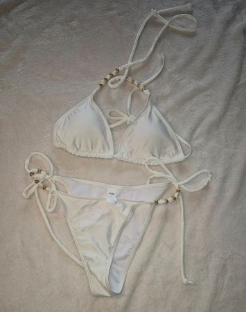 Neu: Weisser Bikini von Cider, Gr. M