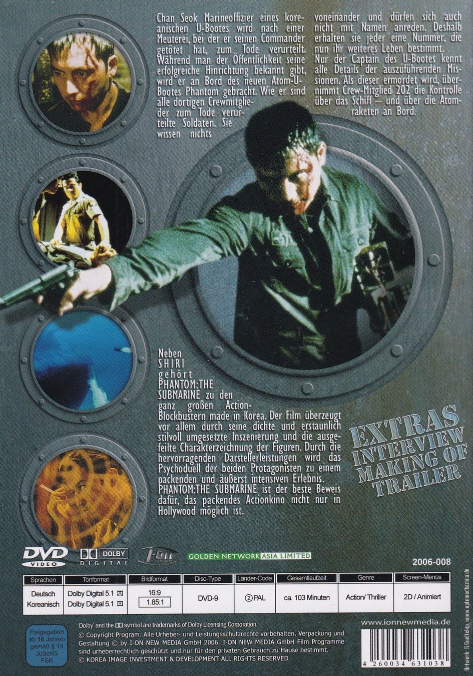 Tutti i DVDs: DVD ab Fr. 1.--, Phantom - The Submarine – Usato da Lausen venduto da Mondeo10628 1