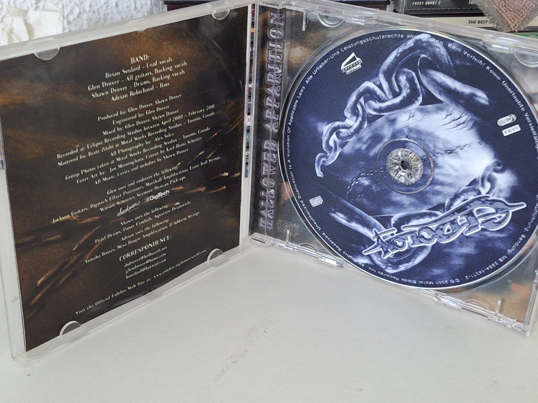 CD: CD Eidolon - Hallowed - Heavy Metal Rarität – Usato da Aarberg venduto da Jackup1 2