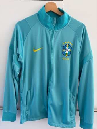 Nike Brasil Trainingsjacke türkis gebraucht guter Zustand